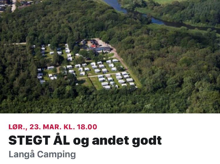 Husk Stegt ål og andet godt på Langå Camping